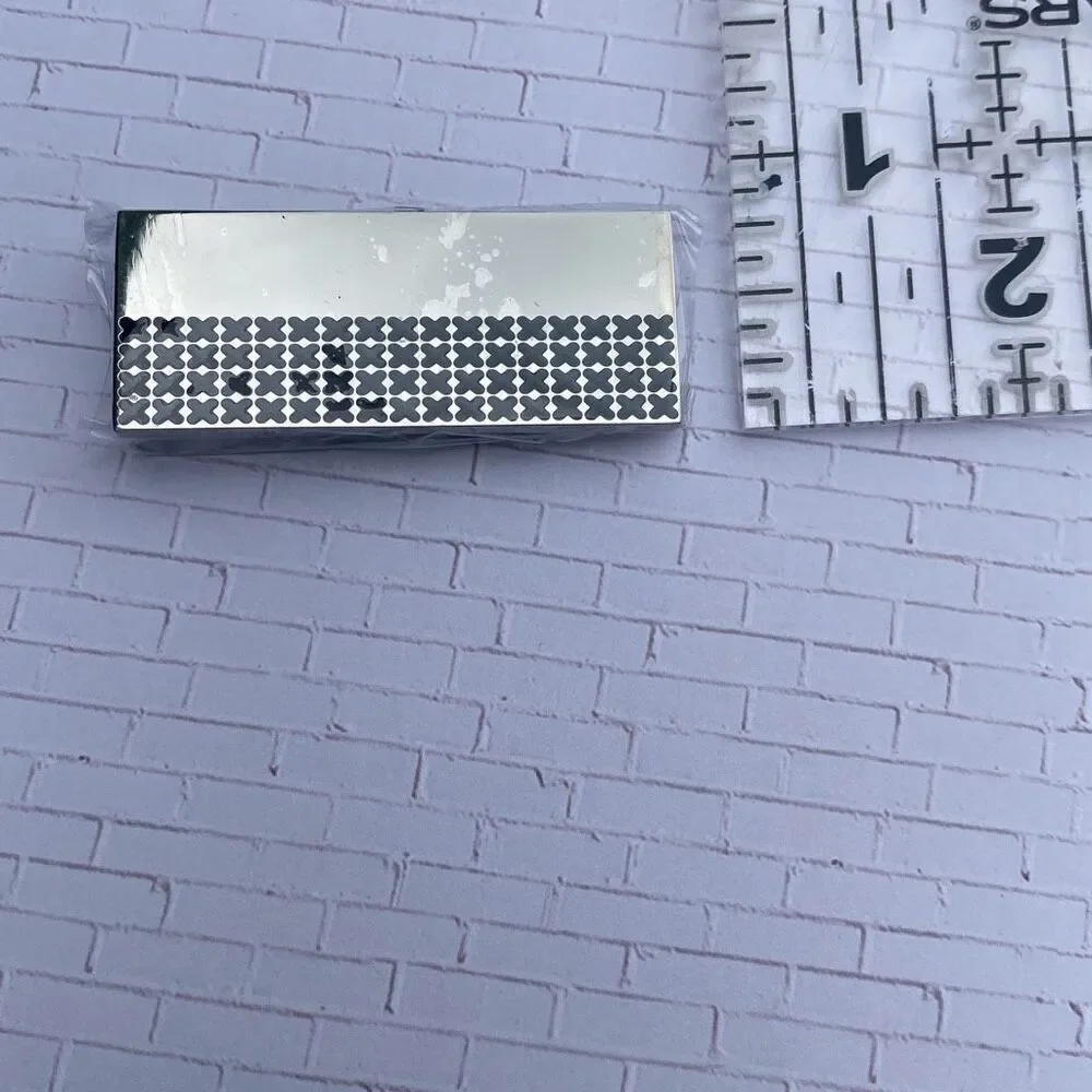 Stainless Steel Money Clip Slim Minimalist Silver NEW w/ Protective Film